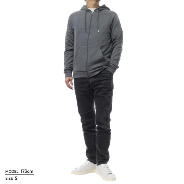 セールAW HUGO BOSS ヒューゴボス メンズジップアップ パーカー 50548390 10273776 / Heritage Jacket H グレー_1