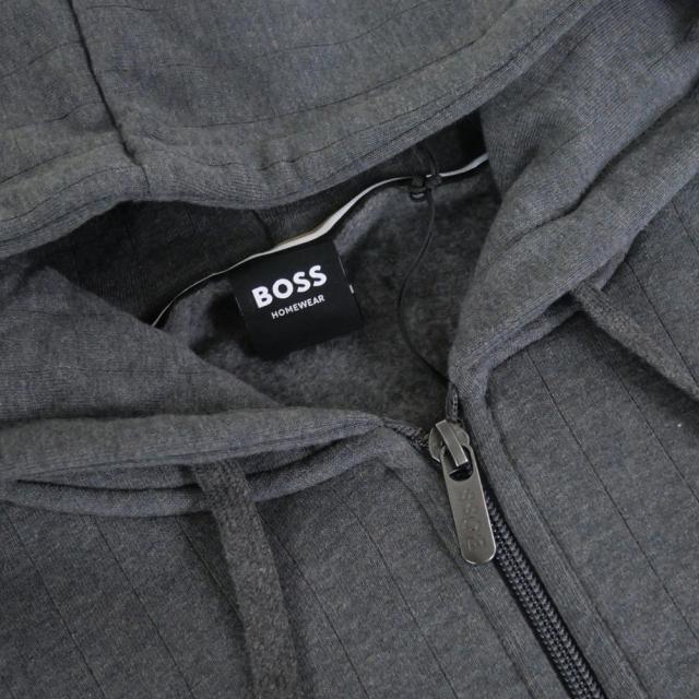 セールAW HUGO BOSS ヒューゴボス メンズジップアップ パーカー 50548390 10273776 / Heritage Jacket H グレー_5