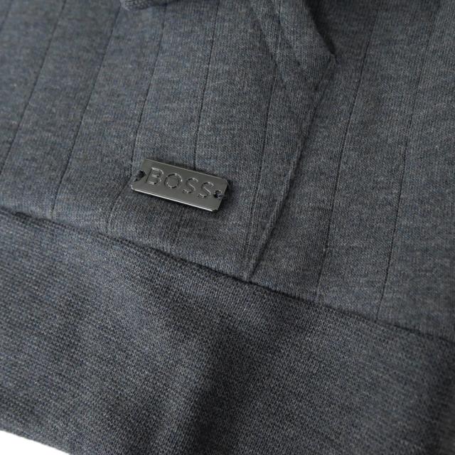 セールAW HUGO BOSS ヒューゴボス メンズジップアップ パーカー 50548390 10273776 / Heritage Jacket H グレー_6
