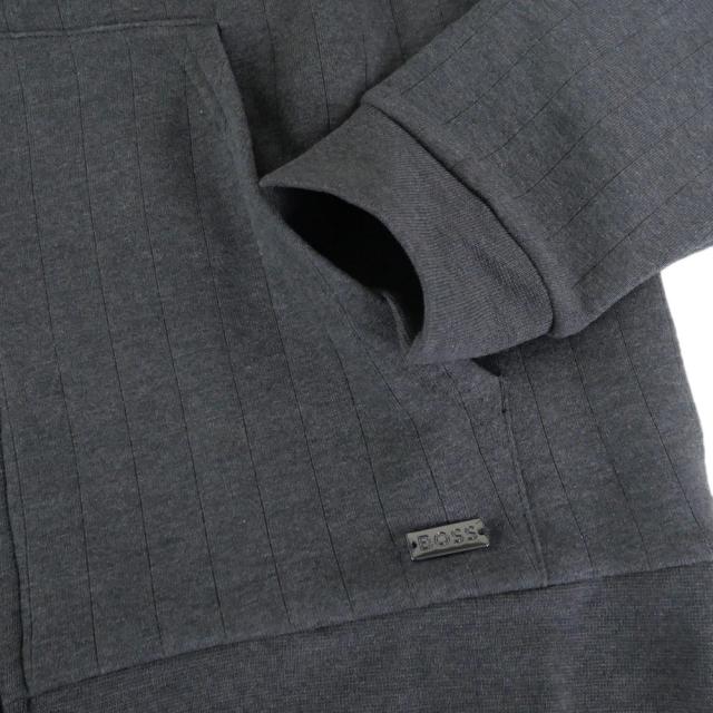 セールAW HUGO BOSS ヒューゴボス メンズジップアップ パーカー 50548390 10273776 / Heritage Jacket H グレー_7