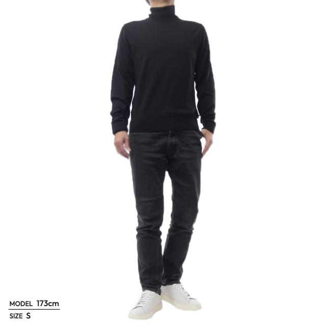 セールAW HUGO BOSS ヒューゴボス メンズハイネックセーター ニット 50550015 10274999 / H-Helixon ブラック_1