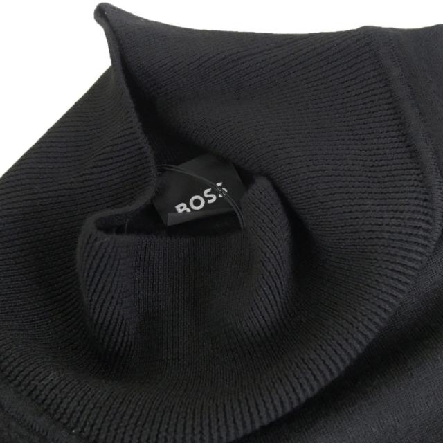 セールAW HUGO BOSS ヒューゴボス メンズハイネックセーター ニット 50550015 10274999 / H-Helixon ブラック_5