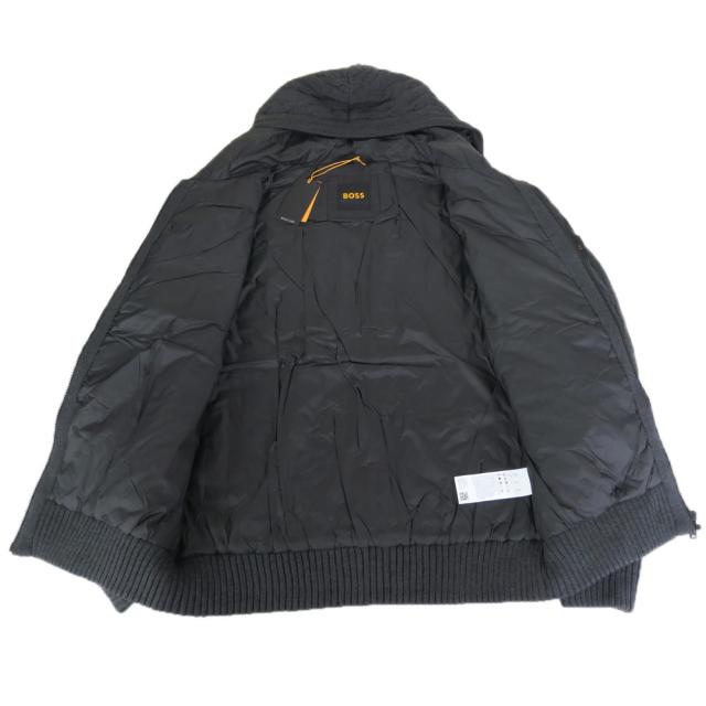 セールAW HUGO BOSS ヒューゴボス メンズニット パーカー 50548679 10274251 / Kudab le チャコールグレー_8
