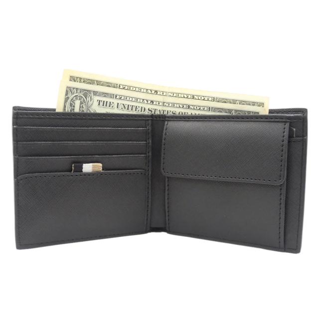 秋新作 HUGO BOSS ヒューゴボス 財布 メンズ 二つ折り財布（小銭入れ
