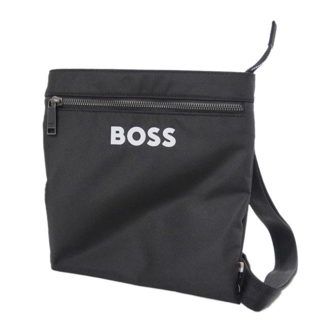 HUGO BOSS ヒューゴボス バッグ メンズ ショルダーバッグ 50511930 10249707 / Catch_3.0_Envelope L ブラック 定番人気商品