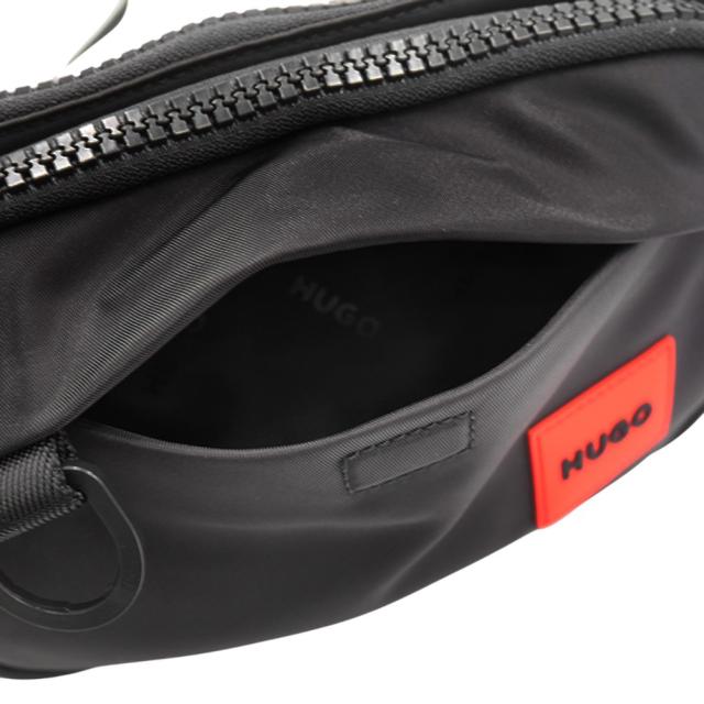 2025 秋冬新作！ HUGO・HUGO BOSS ヒューゴボス バッグ メンズ ボディバッグ 50491759 10236381 / Thon 2.0N Bumbag N ブラック