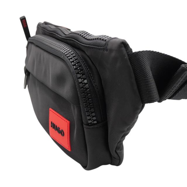 2025 秋冬新作！ HUGO・HUGO BOSS ヒューゴボス バッグ メンズ ボディバッグ 50491759 10236381 / Thon 2.0N Bumbag N ブラック