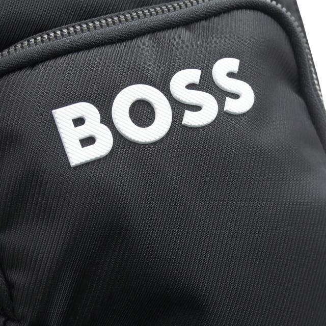 2025 秋冬新作！ HUGO BOSS ヒューゴボス バッグ メンズ ワンショルダーバッグ 50548221 10266131 / Catch_ 3.0_ Monostrap ブラック