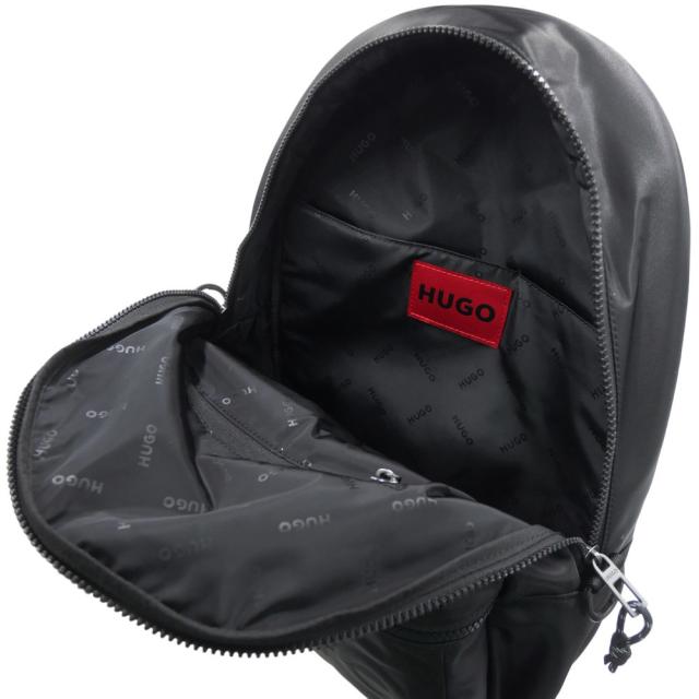 2025 秋冬新作！ HUGO・HUGO BOSS ヒューゴボス リュック メンズ バックパック バッグ 50547114 10260368 / Nosh_Backpack ブラック 秋新作 HUGO・HUGO BOSS ヒューゴボス リュック メンズ バックパック