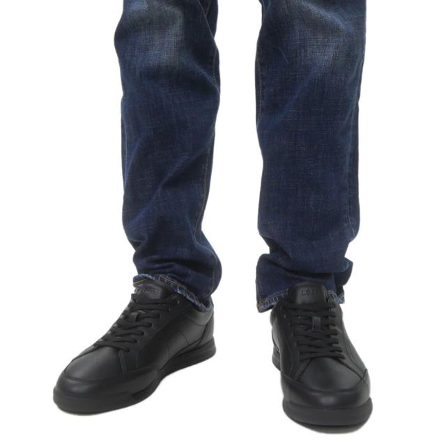 セールAW HUGO BOSS ヒューゴボス メンズローカット スニーカー 50552880 10275952 / Nitan_Lowp_bu ブラック