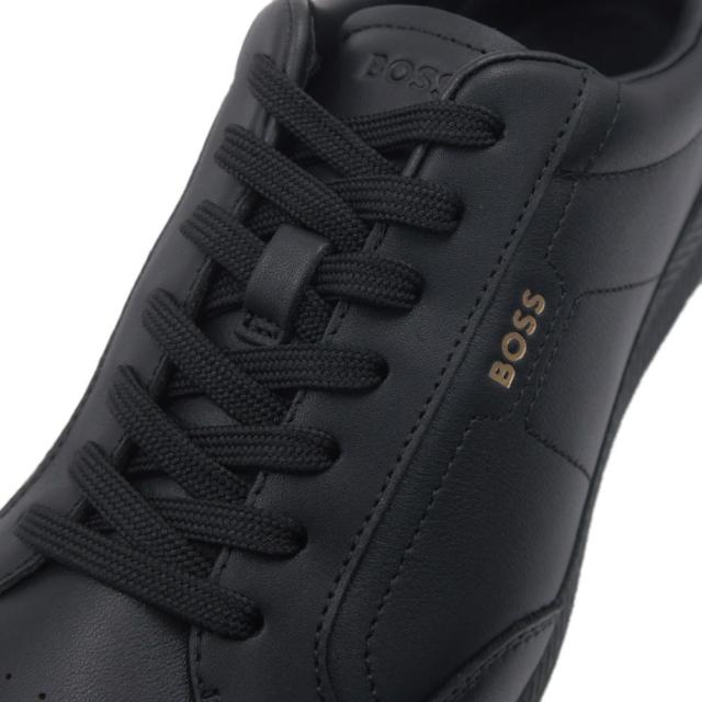 セールAW HUGO BOSS ヒューゴボス メンズローカット スニーカー 50552880 10275952 / Nitan_Lowp_bu ブラック