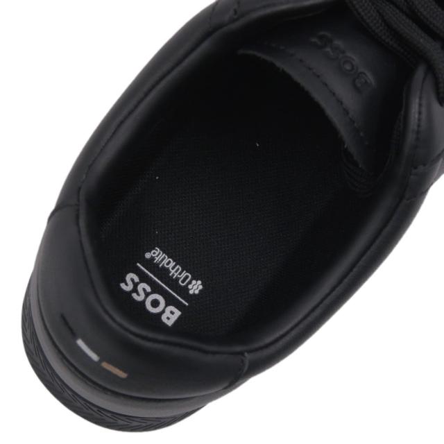 セールAW HUGO BOSS ヒューゴボス メンズローカット スニーカー 50552880 10275952 / Nitan_Lowp_bu ブラック