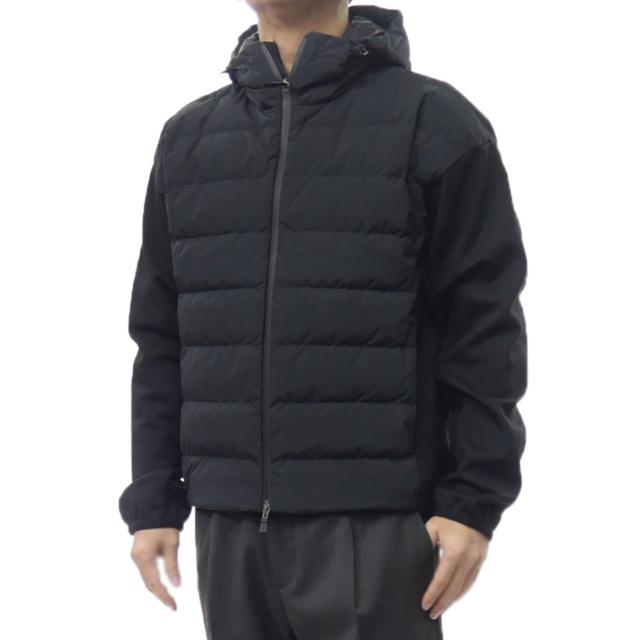 セールAW HERNO ヘルノ メンズダウンブルゾン JP000112U 52076 ブラック