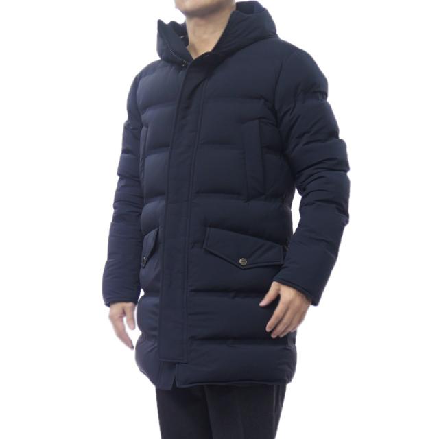 セールAW KIRED キーレッド メンズ ダウンコート WHEKLAW68065 / HEKLA ネイビー