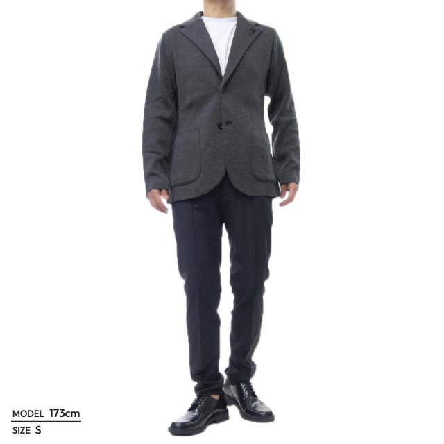 セールAW LARDINI ラルディーニ ジャケット メンズ シングル2Bジャケット CNCLJM56 CN65000 グレー_1