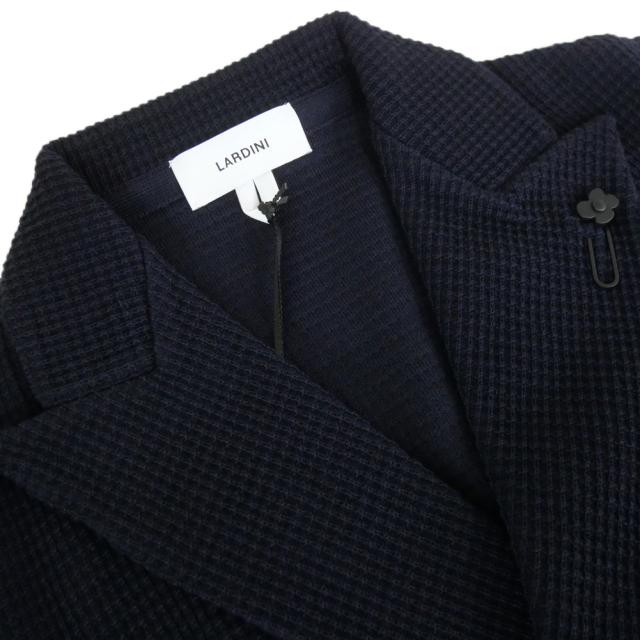 2025 秋冬新作！ LARDINI ラルディーニ ジャケット メンズ ダブル6Bニットジャケット CNLJM57 AA65001 グレー 2025 秋冬新作！ LARDINI ラルディーニ ジャケット メンズ ダブル6B