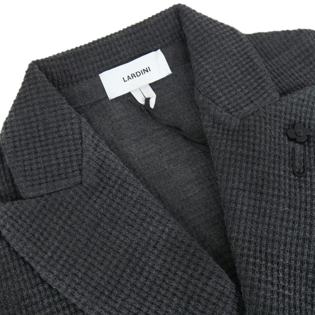 セールAW LARDINI ラルディーニ ジャケット メンズ ダブル6Bニットジャケット CNLJM57 AA65001 グレー_5