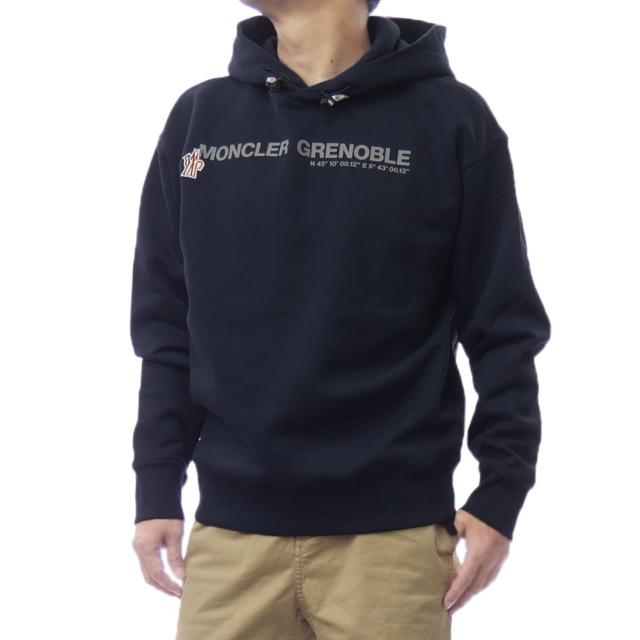 2025 秋冬新作！ MONCLER モンクレール パーカー メンズ プルオーバー 8G00017 80451 ネイビー