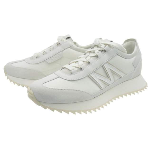 2025 秋冬新作！ MONCLER モンクレール メンズ スニーカー 靴 シューズ ローカット 4M00210 M7280 / PACEY2 オフホワイト