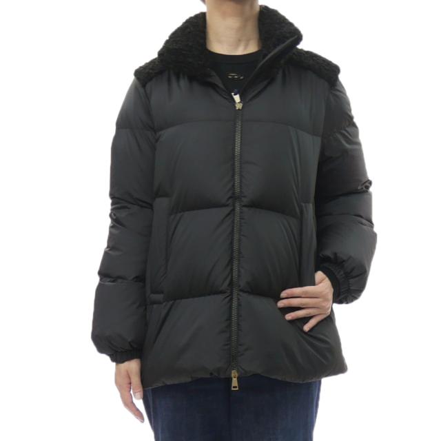 2025 秋冬新作！ MONCLER モンクレール レディース ダウンブルゾン 1A00147 54AQE / ESNAIE GIUBBOTTO ブラック