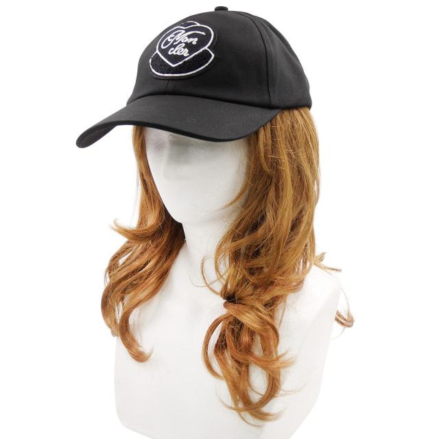 MONCLER モンクレール 帽子 レディース キャップ 3B00018 0U082 / BASEBALL CAP ブラック