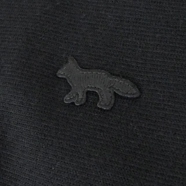 セールAW MAISON KITSUNE メゾンキツネ メンズ ジップアップセーター PM02113 KT1168 / TECHNICAL MERINO WOOL KNITTED JACKET ブラック_6