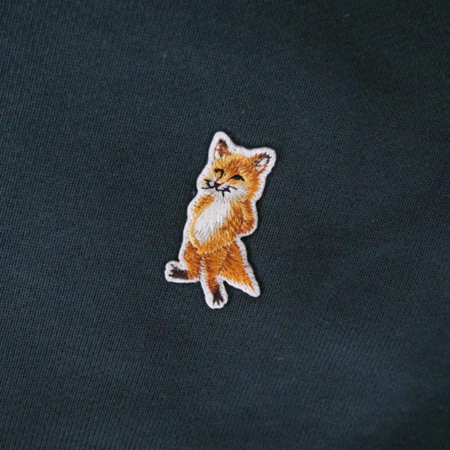 セールAW MAISON KITSUNE メゾンキツネ トレーナー レディース トップス PW00318 KM0341 / LADY FOX CROPPED SWEATSHIRT ダークブルー_6