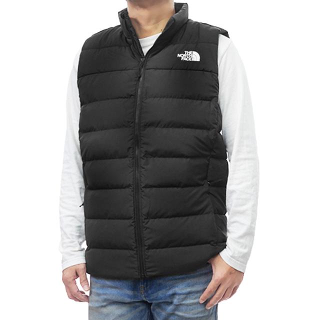 2025 秋冬新作！ THE NORTH FACE ノースフェイス メンズ ダウンベスト NF0A84IK / M ACONCAGUA 3 VEST ブラック