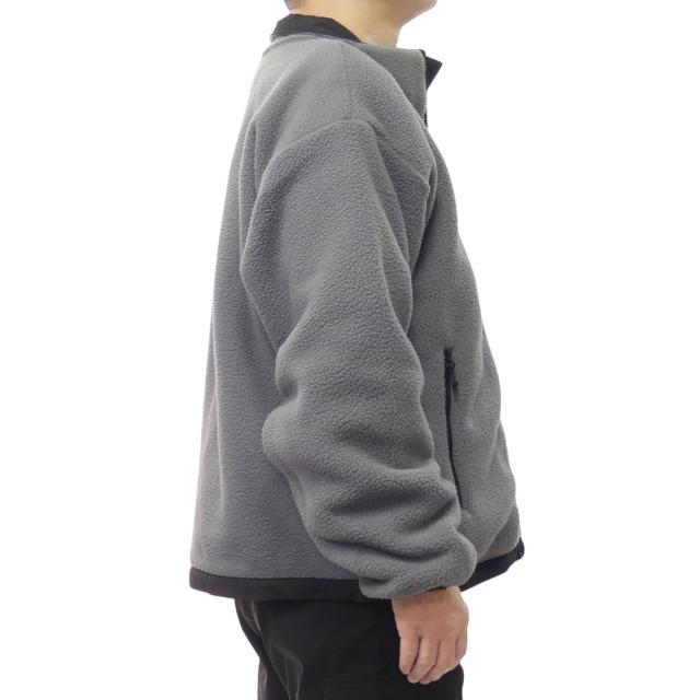 セールAW THE NORTH FACE ノースフェイス メンズ リバーシブル ブルゾン NF0A89GT / M YUMIORI REV JKT グレー×ブラック_2