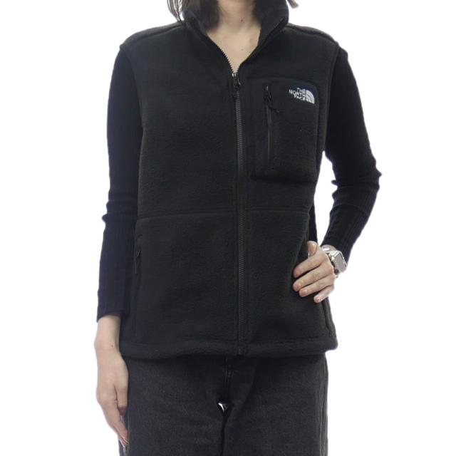 2025 秋冬新作！ THE NORTH FACE ノースフェイス レディース フリースベスト NF0A8B6F / W YUMIORI VEST ブラック