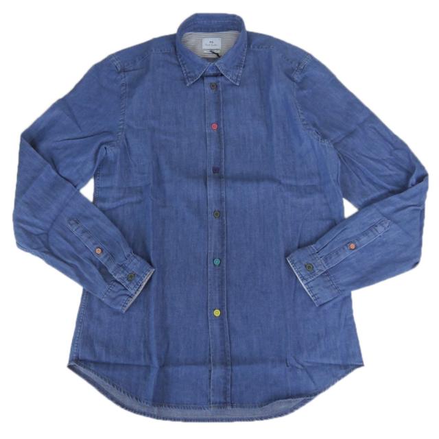 セールAW PS PAUL SMITH ポールスミス メンズ カジュアルシャツ M2R