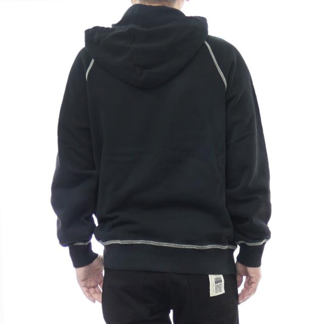 セールAW PS PAUL SMITH ポールスミス パーカー メンズ プルオーバー コットン 綿100％ M2R 960XE T21169 ブラック_3