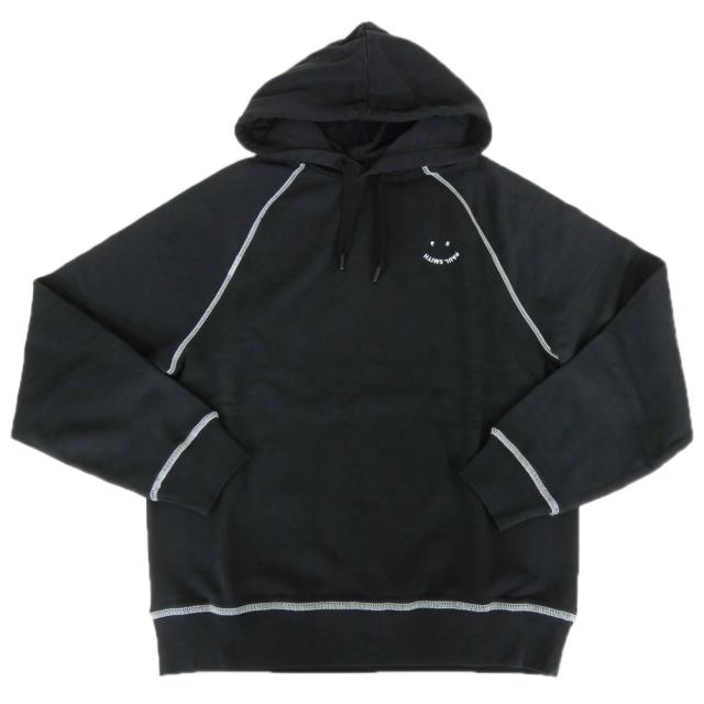 PS PAUL SMITH ポールスミス パーカー メンズ プルオーバー コットン 綿100％ M2R 960XE T21169 ブラック 2025 秋冬新作！ PS PAUL SMITH ポールスミス パーカー メンズ プル