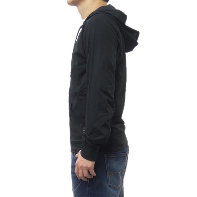 セールAW PAUL SMITH ポールスミス パーカー メンズ ジップアップ コットン 綿100％ M1A 500M AU279B ブラック 定番人気商品_2