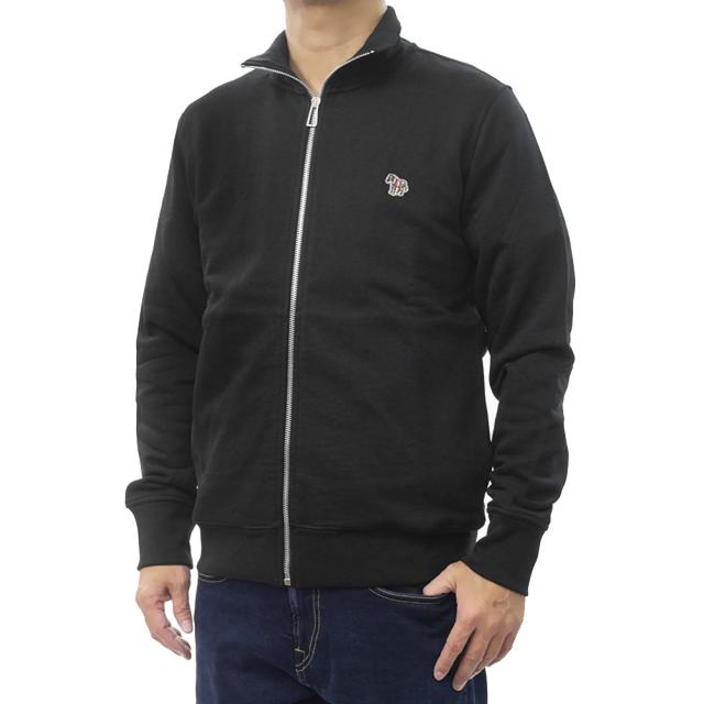PS PAUL SMITH ポールスミス メンズ ジップアップスウェット M2R 136T KZEBRA ブラック