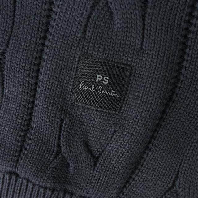 セールAW PS PAUL SMITH ポールスミス メンズ ジップアップセーター M2R 496Z T22515 ネイビー_6
