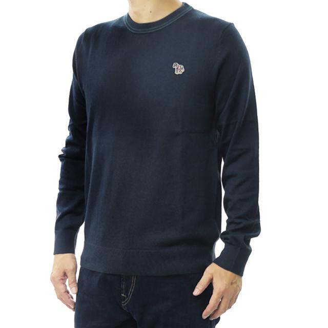 PS PAUL SMITH ポールスミス メンズ クルーネックニット セーター M2R 530XZ N22226 ネイビー