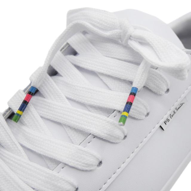 セールAW PS PAUL SMITH ポールスミス メンズ スニーカー 靴 シューズ ローカット M2S AMS01 NLEA / AMOS ホワイト 定番人気商品