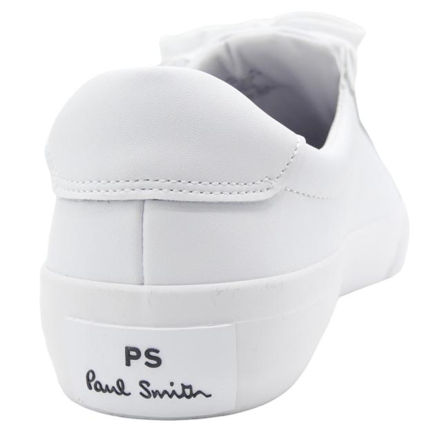 セールAW PS PAUL SMITH ポールスミス メンズ スニーカー 靴 シューズ ローカット M2S AMS01 NLEA / AMOS ホワイト 定番人気商品