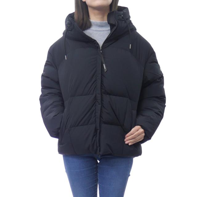 PYRENEX ピレネックス レディースダウンブルゾン HWY043P / HARMONIE ブラック 2025秋冬新作