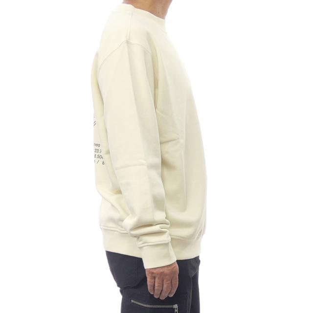 セールAW STONE ISLAND ストーンアイランド トレーナー メンズ コットン 綿100％ 6100018 アイボリー_2