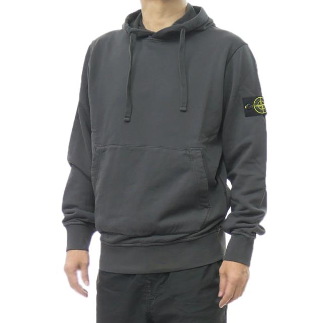 2025 秋冬新作！ STONE  ストーンアイランド パーカー メンズ プルオーバー 6100062 グレー