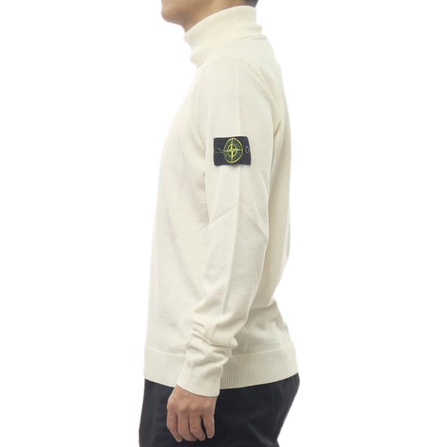 セールAW STONE ISLAND ストーンアイランド メンズ タートルネックニット セーター 5100025 オフホワイト_2