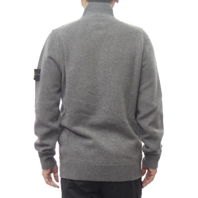 セールAW STONE ISLAND ストーンアイランド メンズ ハーフジップセーター 5100040 グレー_3