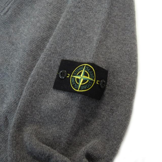 セールAW STONE ISLAND ストーンアイランド メンズ ハーフジップセーター 5100040 グレー_6