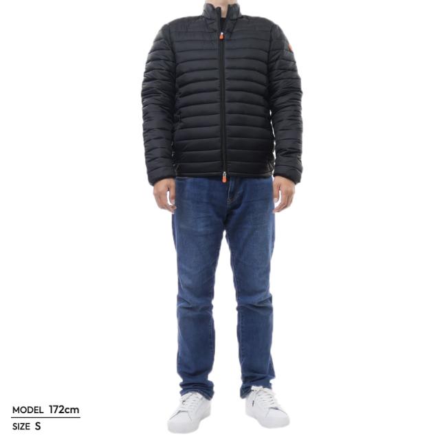 セールAW SAVE THE DUCK セーブザダック メンズ中綿ブルゾン D32430M GIGA01 / ALEXANDER ブラック_1