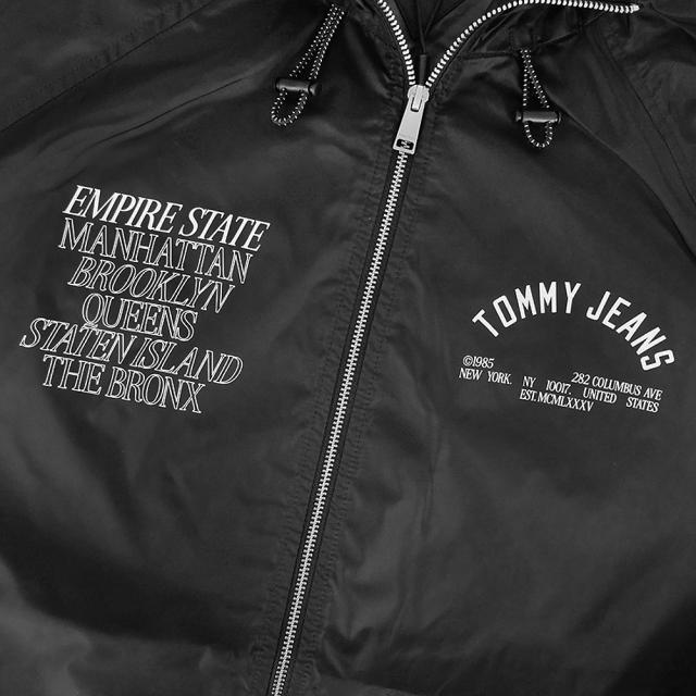 セールAW TOMMY JEANS トミージーンズ メンズ ブルゾン DM21679 ブラック_6