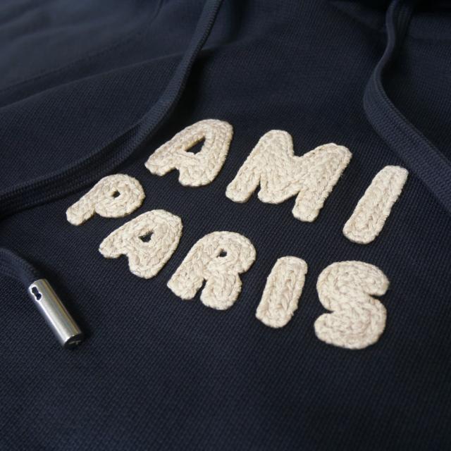 【AM25SS305】AMI PARIS メンズプルオーバーパーカー USW275.747 AMI PARIS アミパリス パーカー メンズ プルオーバー USW275.747
