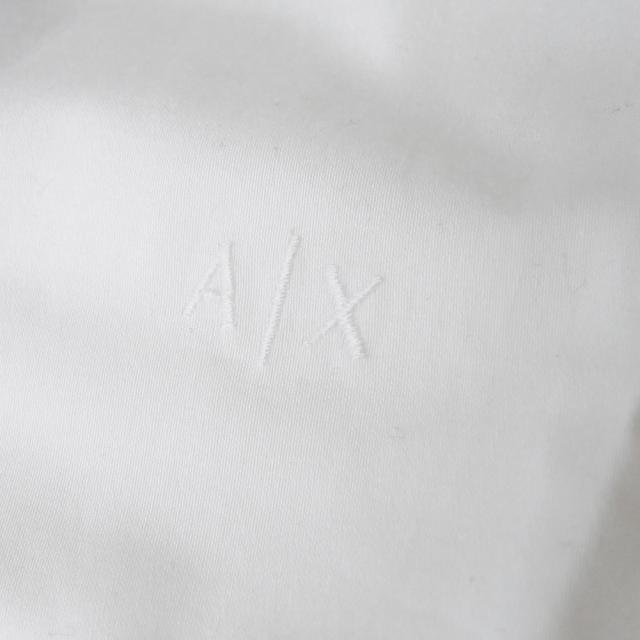 旧モデルセール！ ARMANI EXCHANGE A/X アルマーニエクスチェンジ カジュアルシャツ メンズ 8NZCBF ZN10Z ホワイト 定番人気商品_6