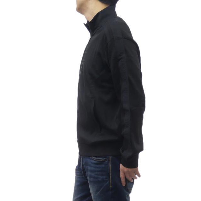 旧モデルセール！ ARMANI EXCHANGE A/X アルマーニエクスチェンジ スウェット メンズ ジップアップ コットン 綿100％ XM000311 AF103650 同色ロゴ ラインテープ ブラック_2